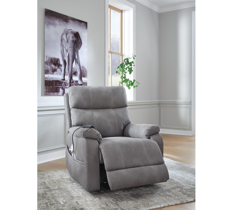 Next-Gen Durapella Power Lift Recliner - Slate