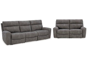 Next-Gen DuraPella Sofa and Loveseat - Slate
