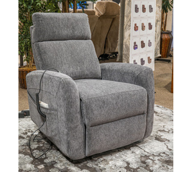 Rivelen Power Lift Recliner - Slate