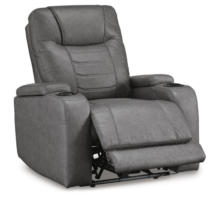 Schooner Rocks Power Recliner - Slate