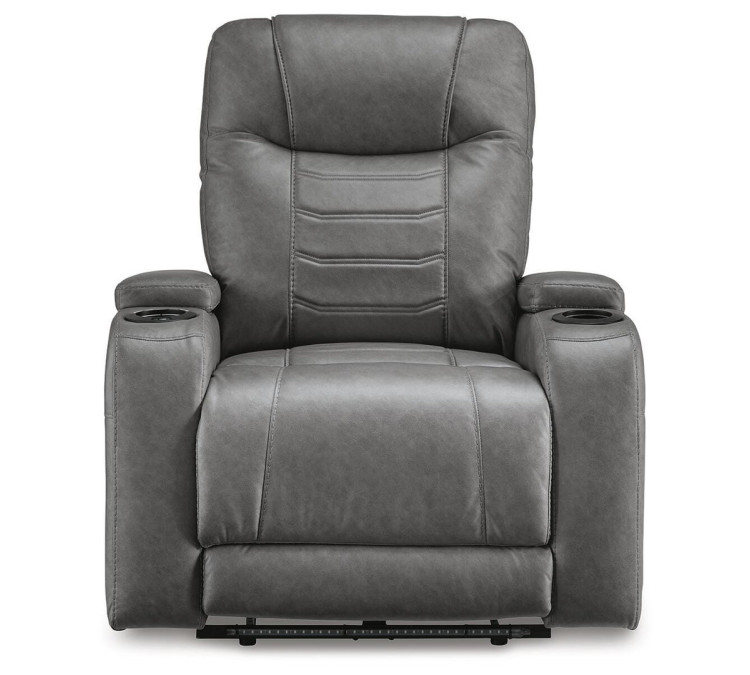 Schooner Rocks Power Recliner - Slate