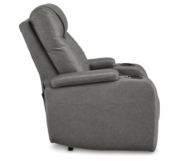 Schooner Rocks Power Recliner - Slate