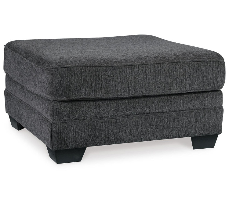 Tracling Oversized Ottoman - Slate