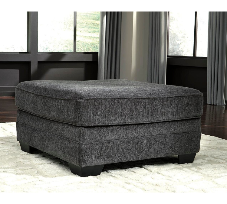 Tracling Oversized Ottoman - Slate