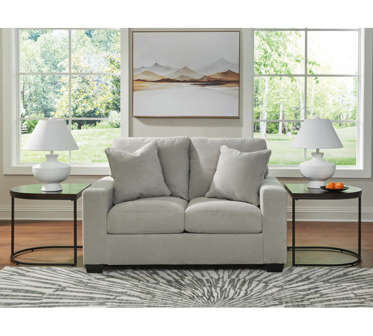 Amesley Loveseat - Smoke
