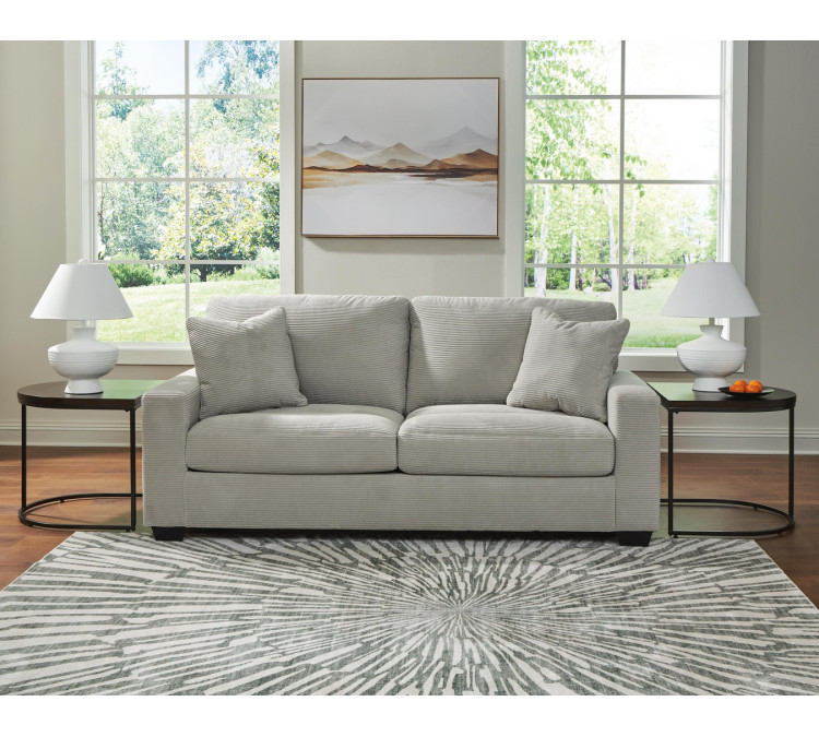 Amesley Sofa and Loveseat - Smoke