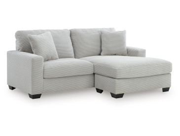 Amesley Sofa Chaise - Smoke