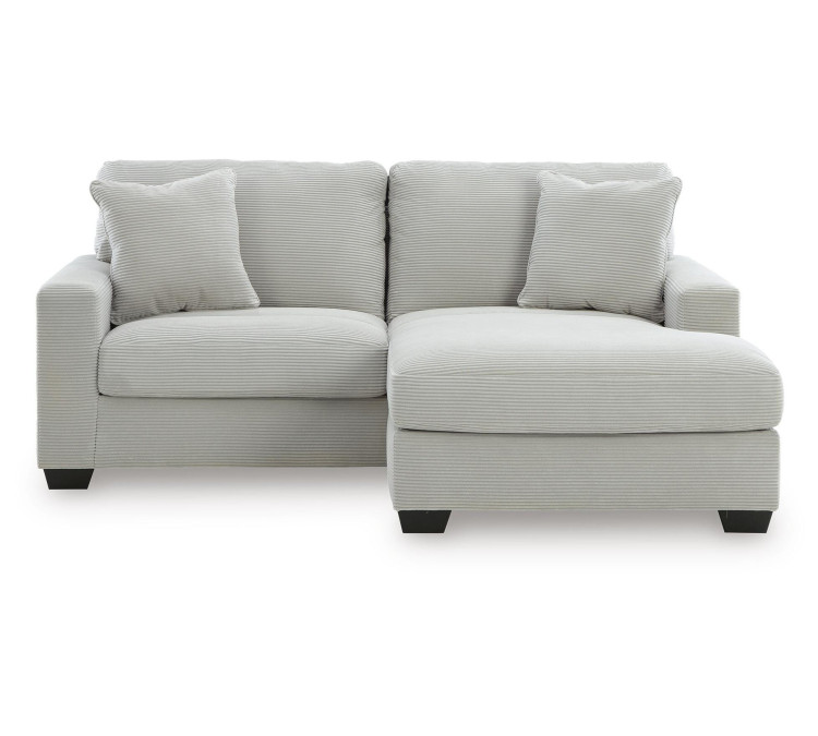 Amesley Sofa Chaise - Smoke