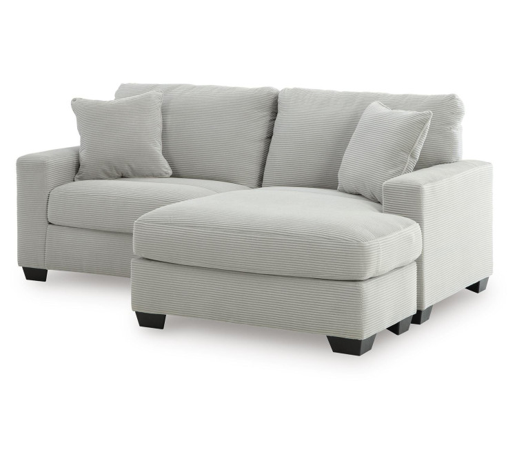Amesley Sofa Chaise - Smoke