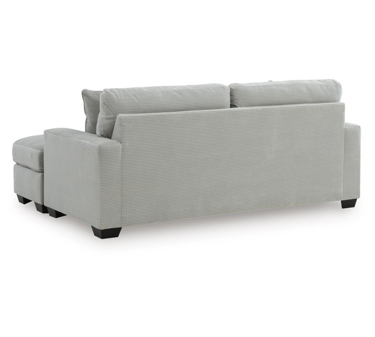 Amesley Sofa Chaise - Smoke