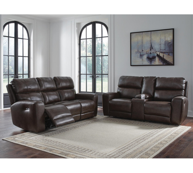 Beadel Sofa and Loveseat - Smoke