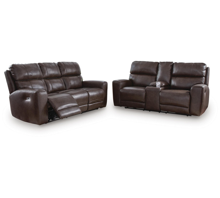 Beadel Sofa and Loveseat - Smoke