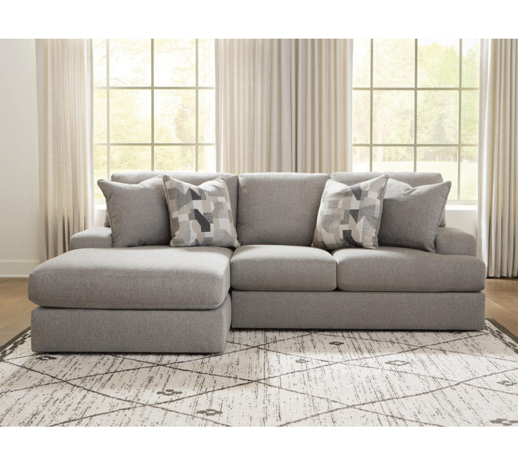 Lindon 2-Piece Sectional with Chaise - Smoke