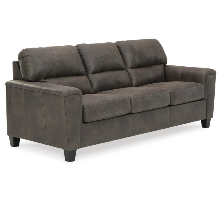 Navi Sofa and Loveseat - Smoke