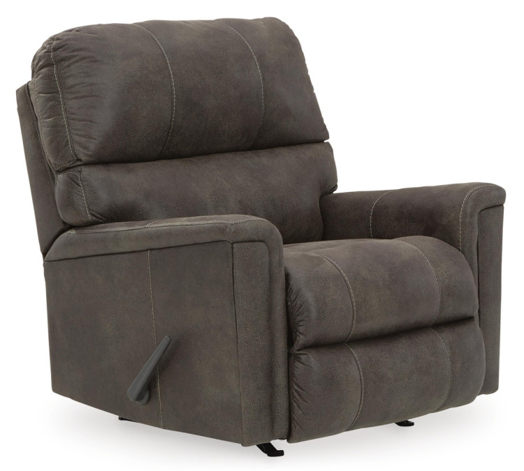 Navi Sofa, Loveseat and Recliner - Smoke