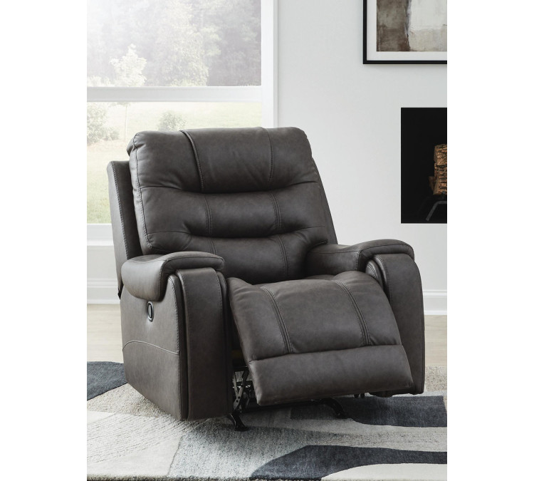 Trumble Recliner - Smoke