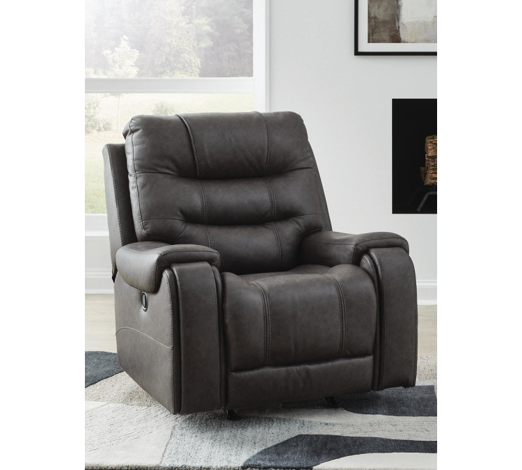 Trumble Recliner - Smoke