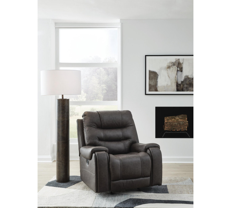 Trumble Recliner - Smoke