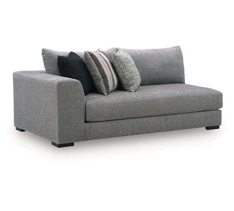 Ellington Pike Left-Arm Facing Corner Chaise - Smolder
