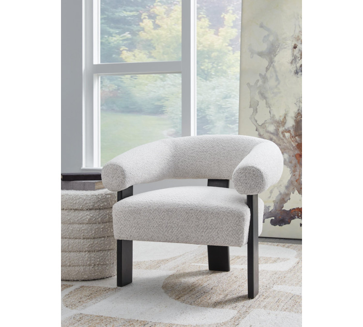 Dultish Accent Chair - Snow