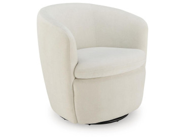 Leemont Swivel Accent Chair - Snow
