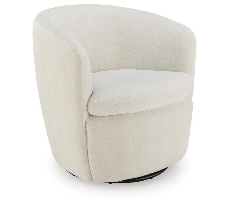 Leemont Swivel Accent Chair - Snow