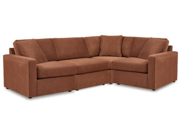 Modmax 4-Piece Sectional - Spice