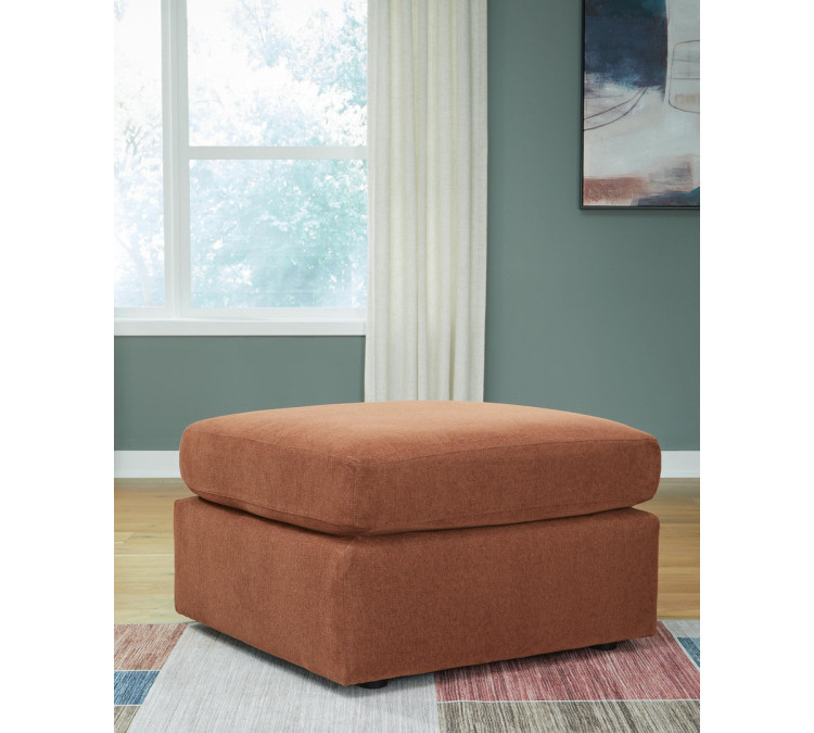 Modmax Oversized Accent Ottoman - Spice