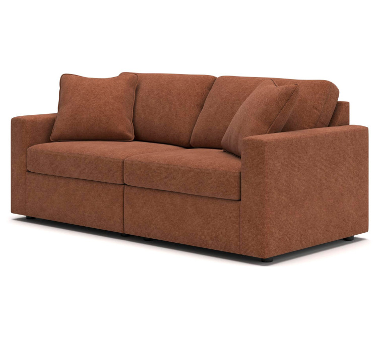 Modmax Sofa and Loveseat - Spice