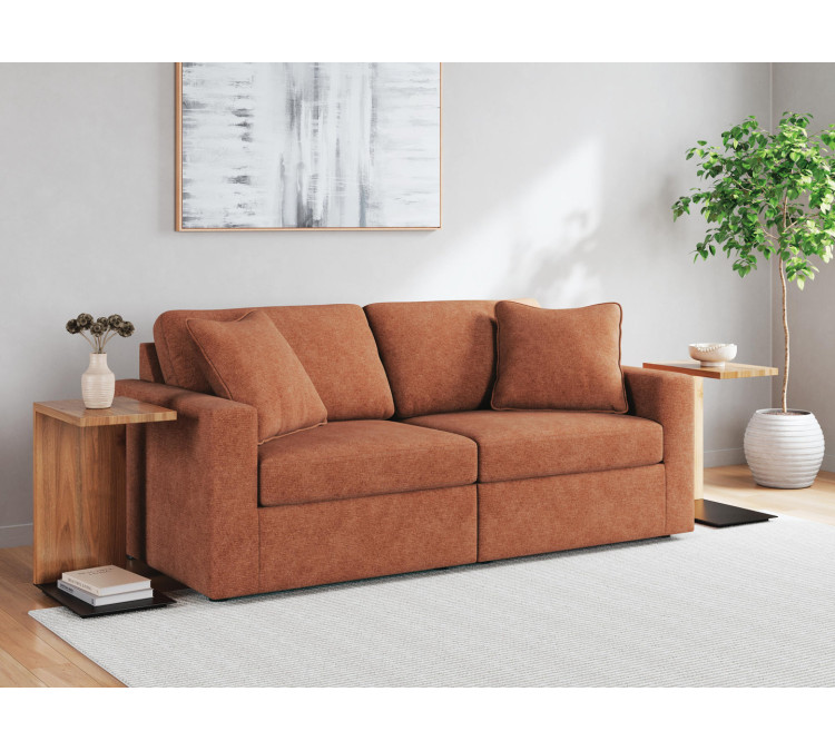 Modmax Sofa and Loveseat - Spice