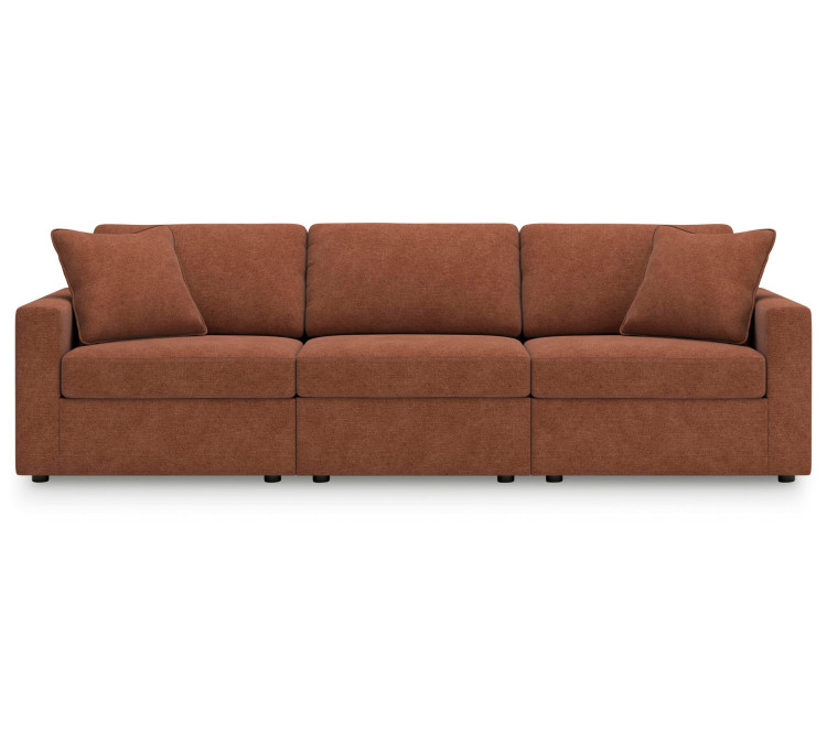 Modmax Sofa, Loveseat and Recliner - Spice