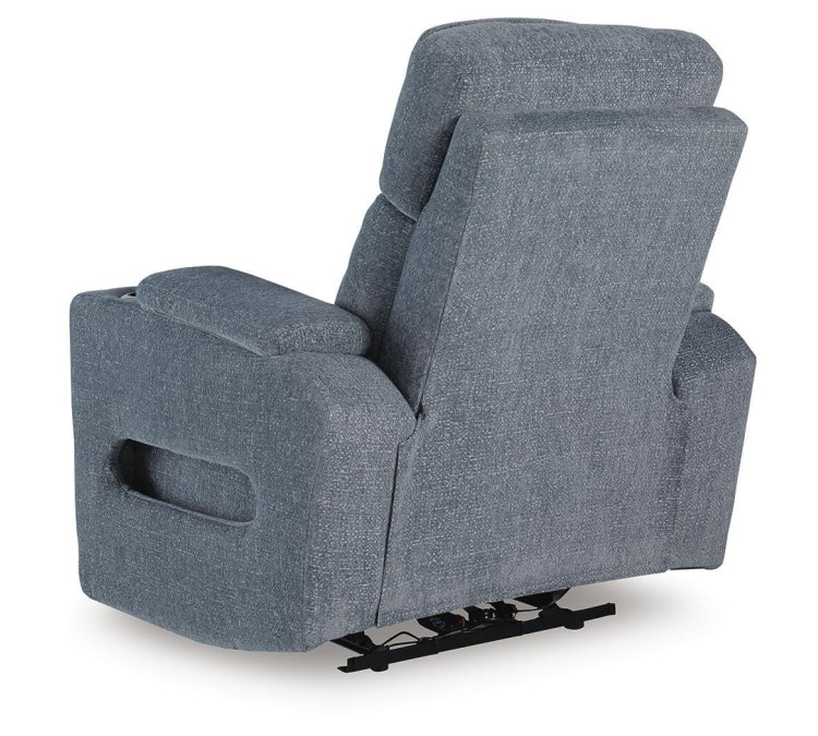 Forest Lake Power Recliner - Steel