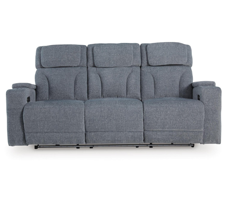 Forest Lake Power Reclining Sofa - Steel