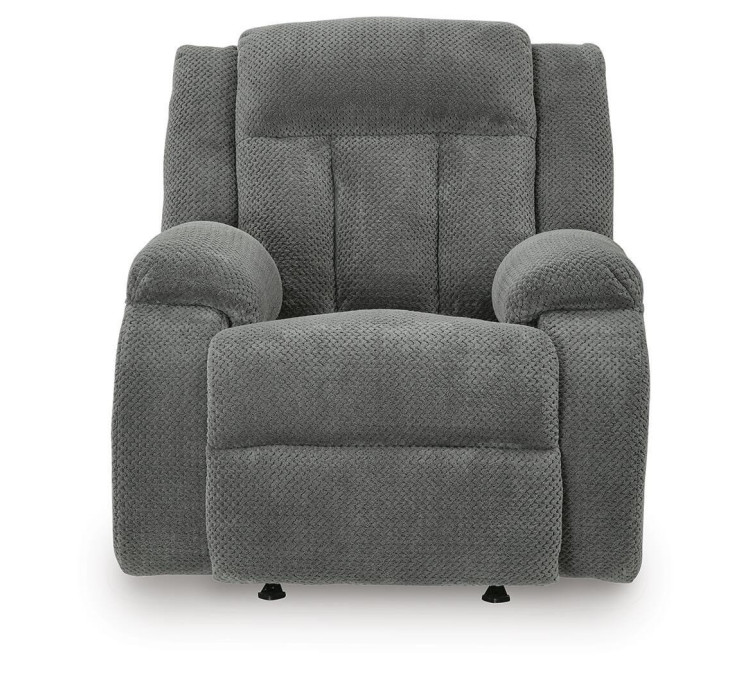 Greely Bend Power Recliner - Steel