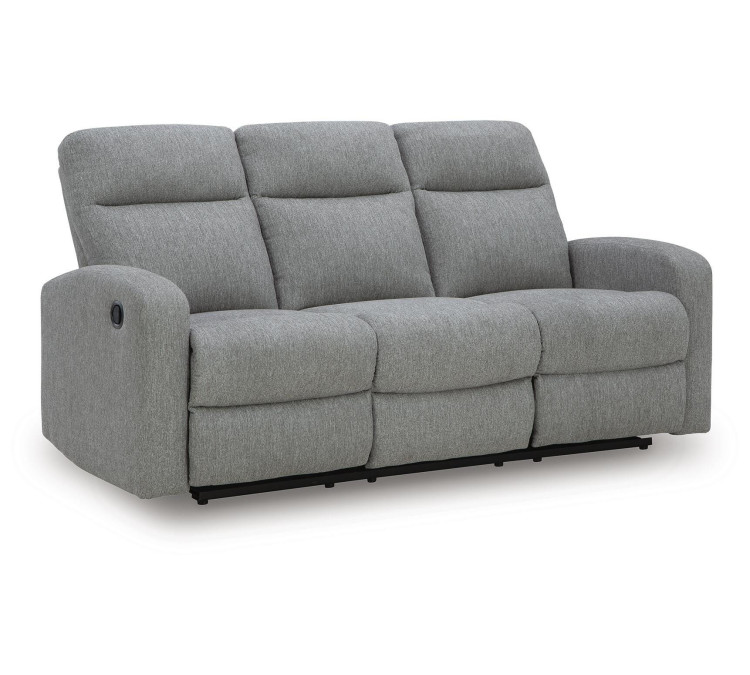 Moreau Place Reclining Sofa - Sterling