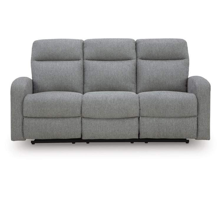 Moreau Place Reclining Sofa - Sterling