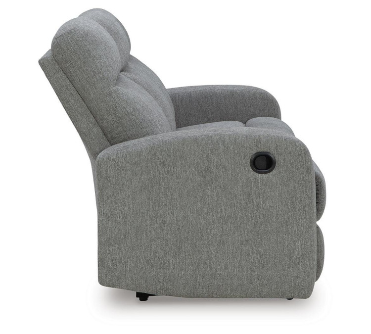Moreau Place Reclining Sofa - Sterling