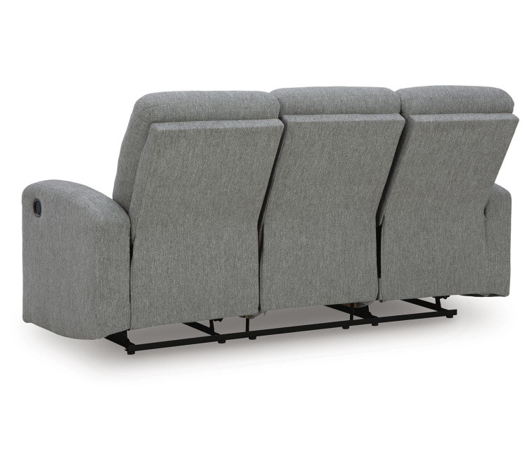 Moreau Place Reclining Sofa - Sterling