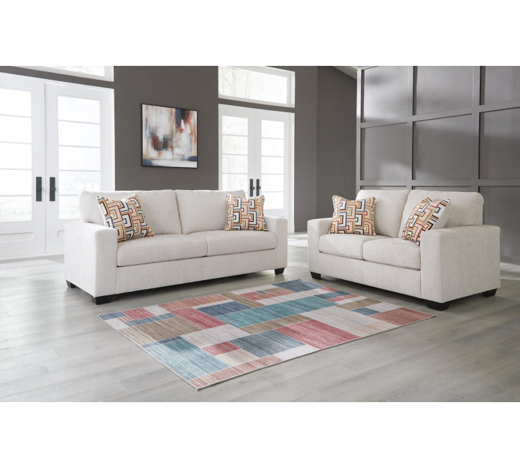 Aviemore Sofa and Loveseat - Stone