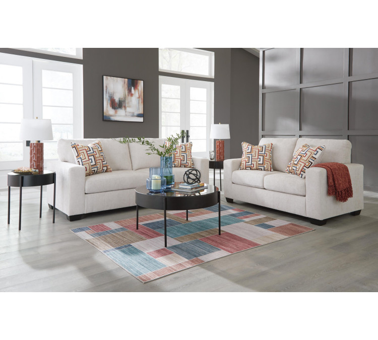 Aviemore Sofa and Loveseat - Stone