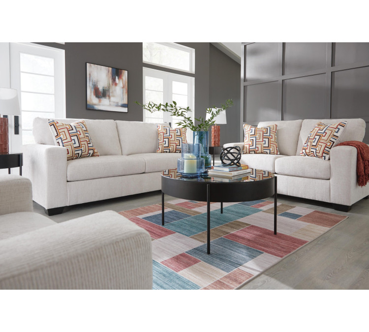 Aviemore Sofa and Loveseat - Stone