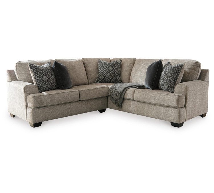 Bovarian 2-Piece Sectional - Stone