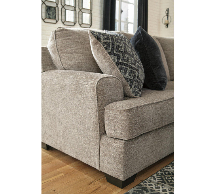 Bovarian 2-Piece Sectional - Stone