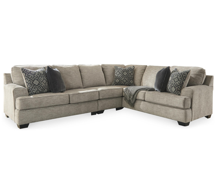 Bovarian 3-Piece Sectional - Stone