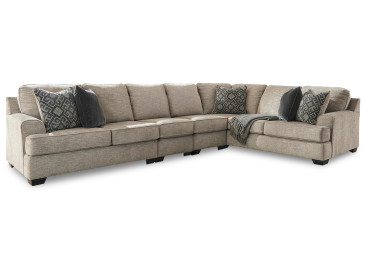 Bovarian 4-Piece Sectional - Stone