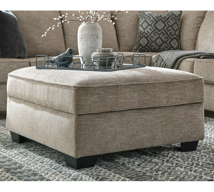 Bovarian Ottoman - Stone