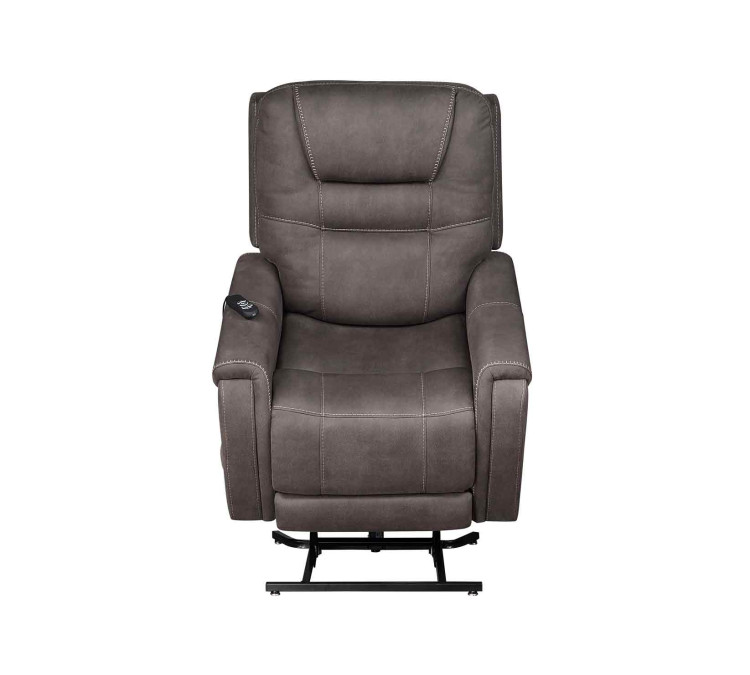 Brisbane Power Lift Chair w/Three Heat Zones - Stone