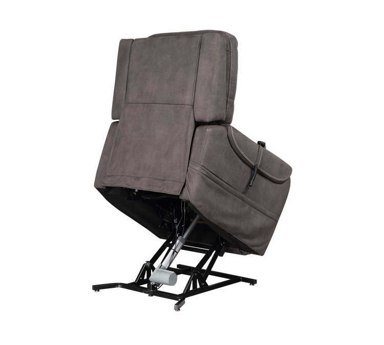 Brisbane Power Lift Chair w/Three Heat Zones - Stone