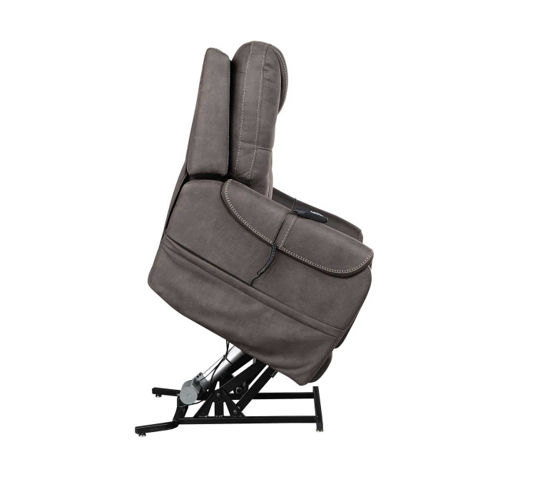 Brisbane Power Lift Chair w/Three Heat Zones - Stone