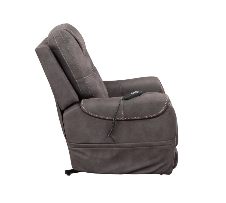 Brisbane Power Lift Chair w/Three Heat Zones - Stone